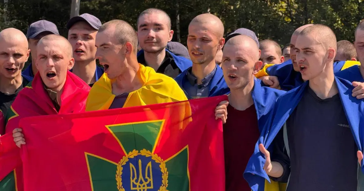 Фото: Державна прикордонна служба України Серед звільнених з російського полону є мешканець Первомайського на порталі Gromada Group